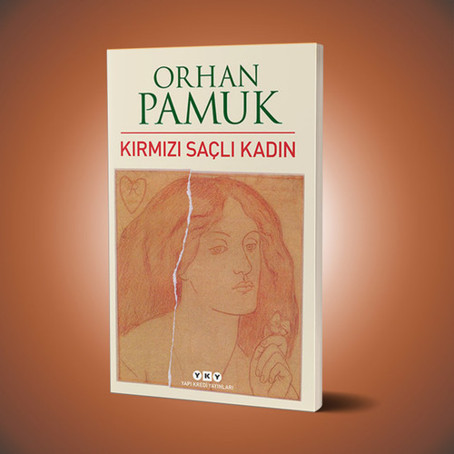 کتاب ترکی استانبولی kırmızı saçlı kadın ( زن مو قرمز ) از اورهان پاموک